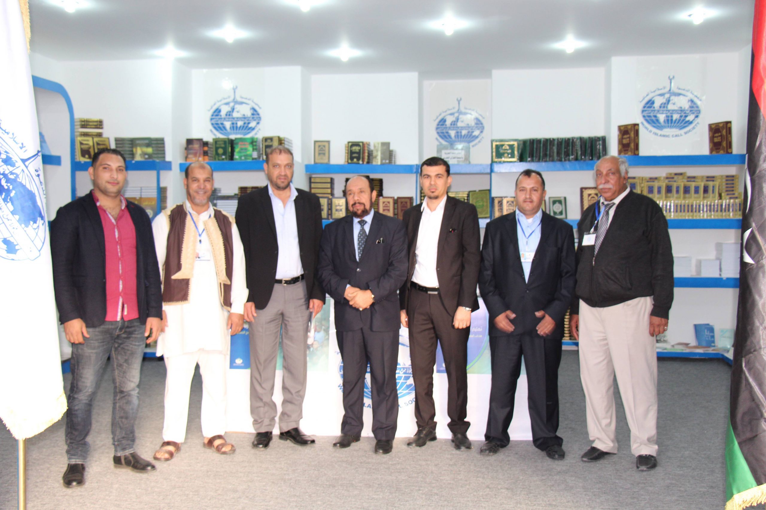 افتتاح جناح الجمعية بمعرض طرابلس الدولي في دورته السادسة والأربعين