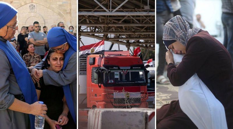 عاجل| إستشهاد أكثر من 4385 فلسطينيًا والمساعدات تدخل غزة عبر معبر رفح لأول مرة منذ بدء الحرب